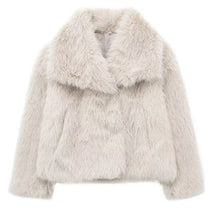 Casaco de Pêlo Feminino Sable