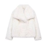 Casaco de Pêlo Feminino Sable