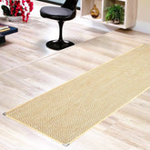 Tapete Passadeira Estampado Tipo Sisal Antiderrapante