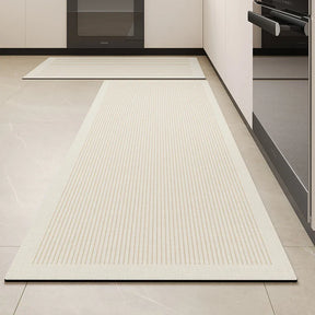 Tapete de Cozinha Absorvente Antiderrapante Listrado | StripeDry