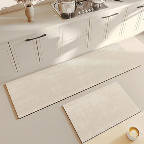 Tapete de Cozinha Absorvente Antiderrapante Listrado | StripeDry