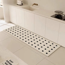 Tapete de Cozinha Passadeira Absorvente Minimalista