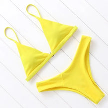 Biquíni Asa Delta Malibu Amarelo / P Biquíni Asa Delta Malibu