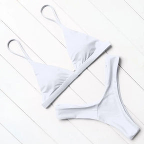 Biquíni Asa Delta Malibu Branco / P Biquíni Asa Delta Malibu