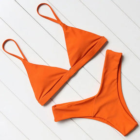 Biquíni Asa Delta Malibu Laranja / P Biquíni Asa Delta Malibu