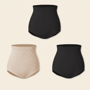 Calcinha Segura Barriga PAGUE 2 LEVE 3 2 Preta + 1 Nude / M Calcinha Segura Barriga PAGUE 2 LEVE 3