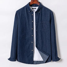 Camisa Jeans Masculina 3 / M Camisa Jeans Masculina