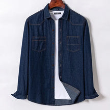 Camisa Jeans Masculina 6 / M Camisa Jeans Masculina