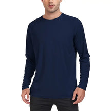 Camisa UV Masculina FPS 50 + Azul Marinho / P Camisa UV Masculina FPS 50 + 