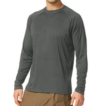 Camisa UV Masculina FPS 50 + Cinza Escuro / P Camisa UV Masculina FPS 50 + 