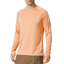 Camisa UV Masculina FPS 50 + Laranja Claro / P Camisa UV Masculina FPS 50 + 