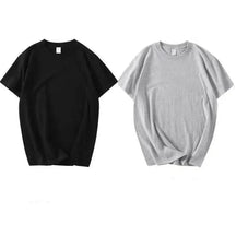 Camiseta Algodão Egípcio - PAGUE 1 LEVE 2 Preta + Cinza / M 45-55KG Camiseta Algodão Egipcio - PAGUE 1 LEVE 2