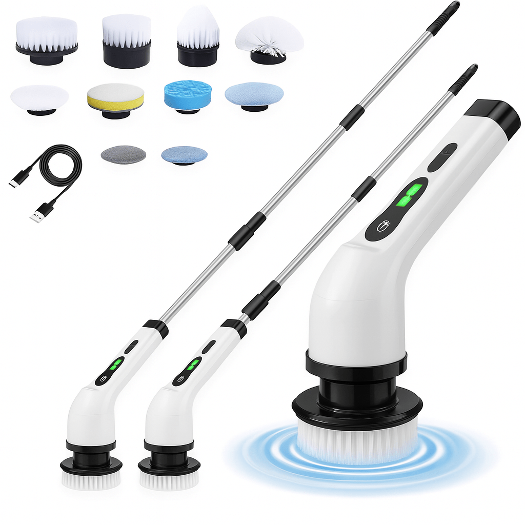 UltraClean Pro - Escova Elétrica 9 em 1 Para Limpeza Profunda