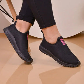 Kit 2 Pares Tênis Calce Fácil Feminino Ortopédico Kit 2 Pares Tênis Calce Fácil