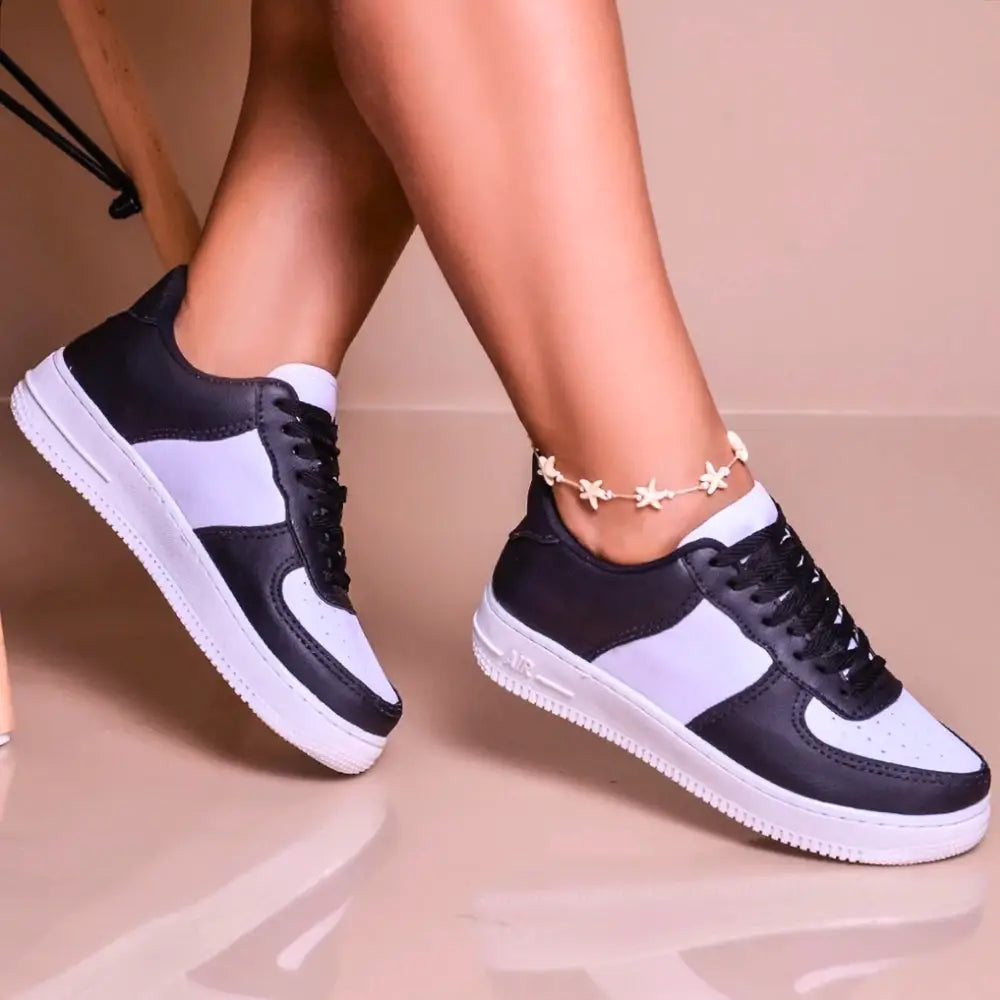 Kit 2 Pares Tênis Feminino Casual Confortável Kit 2 Pares Tênis Feminino Casual