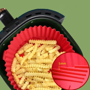 Kit Forma De Silicone Para Air Fryer - COMPRE 2 LEVE 3 Kit Forma De Silicone Para Air Fryer