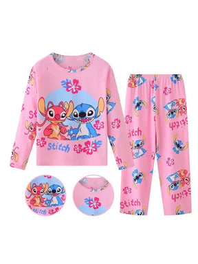 Pijama Stitch Infantil 2 / 8(90-100cm) Pijama Stitch Infantil