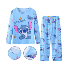 Pijama Stitch Infantil 4 / 8(90-100cm) Pijama Stitch Infantil