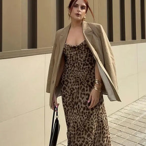 Vestido Animal Print Leona