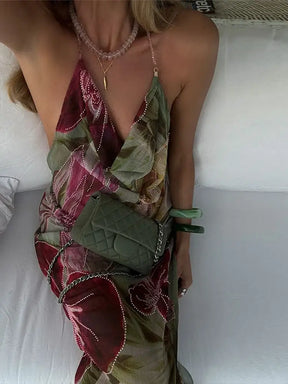Vestido de Festa Longo Halter Vestido de Festa Longo Halter