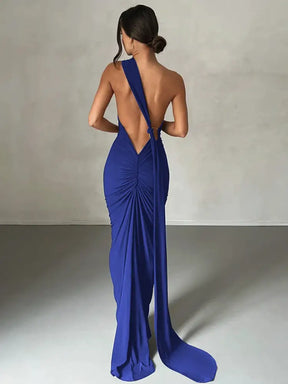 Vestido de Festa Longo Rebeca Azul Royal / PP Vestido de Festa Longo Rebeca