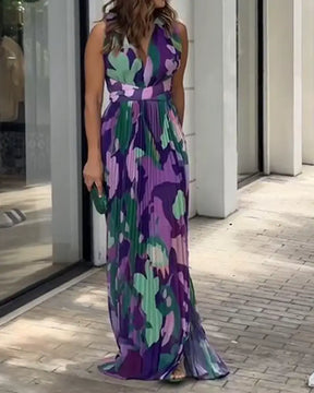 Vestido de Festa Longo Slit Lilás / P Vestido de Festa Longo Slit