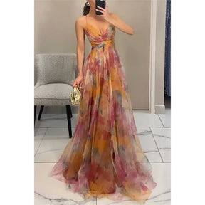 Vestido de Festa Longo Sun Rosa / P Vestido de Festa Longo Sun