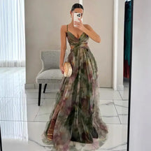 Vestido de Festa Longo Sun Verde / P Vestido de Festa Longo Sun