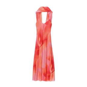 Vestido de Tule Longo Maiori Rosê / PP Vestido de Tule Longo Maiori