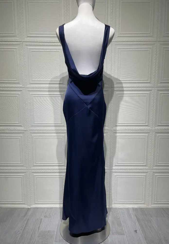 Vestido Longo Cetim Maiana Vestido Longo Cetim Maiana