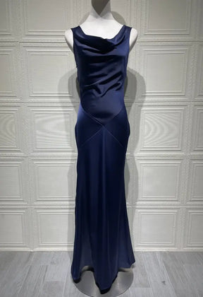 Vestido Longo Cetim Maiana Vestido Longo Cetim Maiana