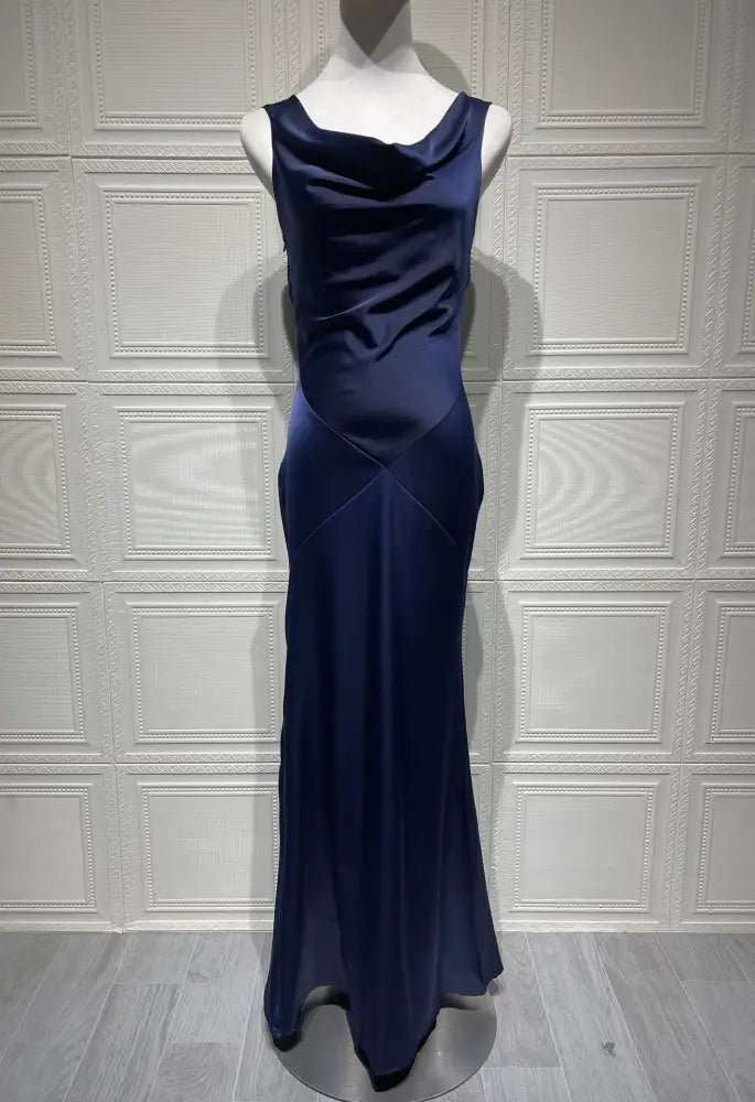 Vestido Longo Cetim Maiana Vestido Longo Cetim Maiana