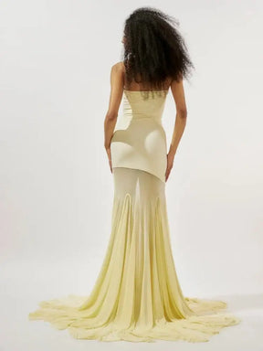 Vestido Longo Tomara que Caia Saila Vestido Longo Tomara que Caia Saila