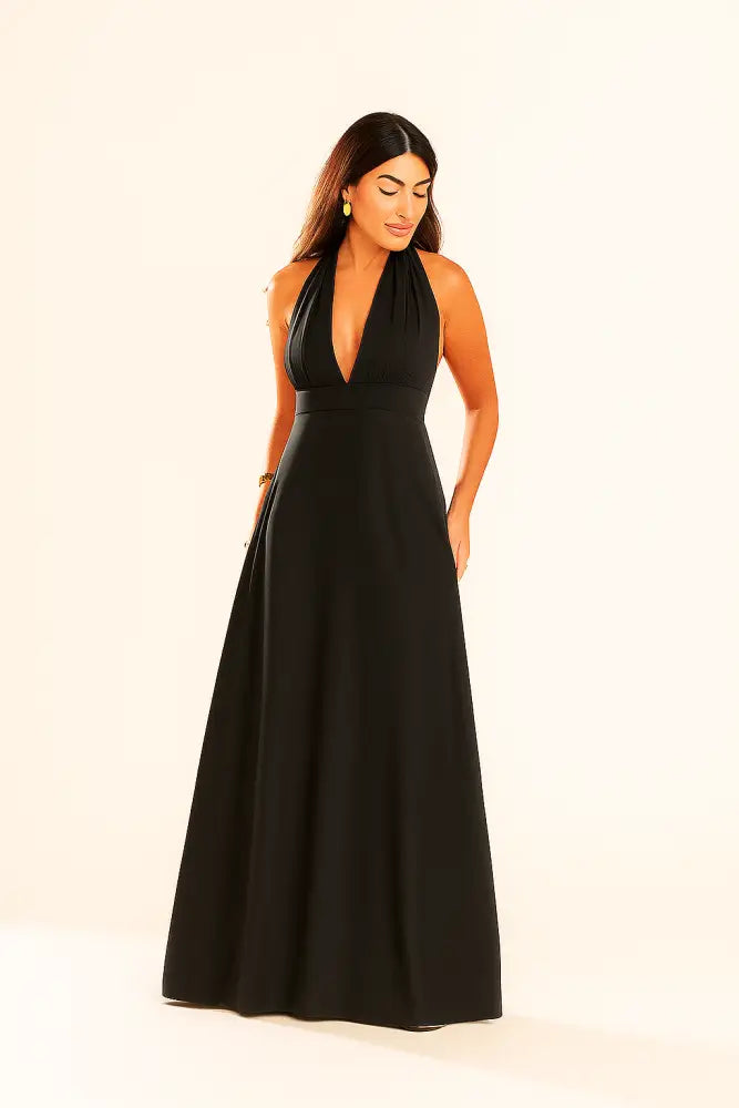 Vestido Multiformas Longo Vérsati Preto / P 36/38 Vestido Multiformas Longo Vérsati