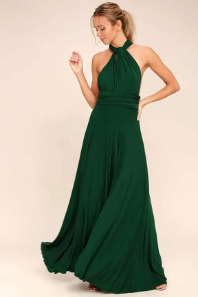 Vestido Multiformas Longo Vérsati Verde Esmeralda / P 36/38 Vestido Multiformas Longo Vérsati